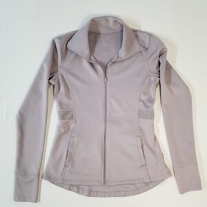 Apana lilac athletic jacket size medium